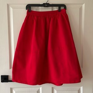 Red Express Skirt